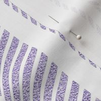 Velvety Snake Stripe in Soft Lilac Small  