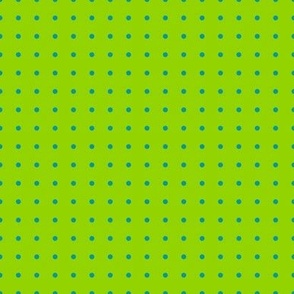 Tiny Dot in Rows Green and Blue/Small 2 SSJM24-A38