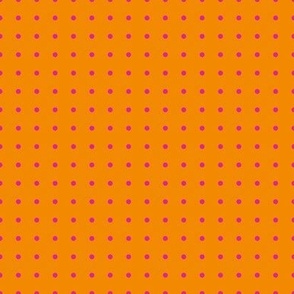 Tiny Dot Rows Orange and Pink/Small 2 SSJM24-A16