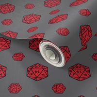 Red/Gray d20s