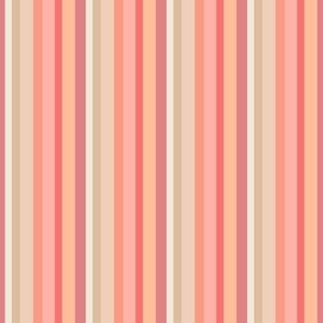 Thin Stripe Peach Plethora