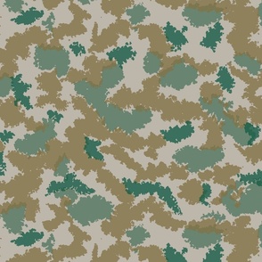 German M58 Flachentarn Blumentarn Camouflage Pattern