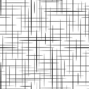black and white  abstract simple pattern