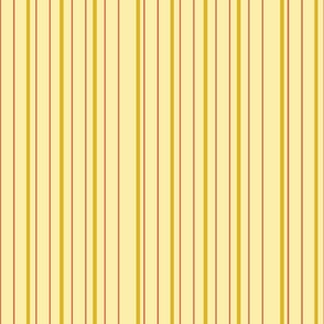 beetles and bugs stripes in light yellow