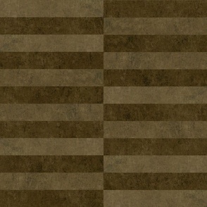 Staggered Stripes, Large Scale - Nut Brown