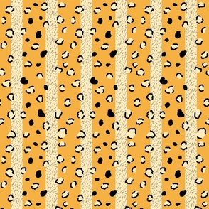 (Medium) Leopard print_Retro wiyh stripes