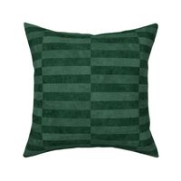 Staggered Stripes, Medium Scale - Bottle Green