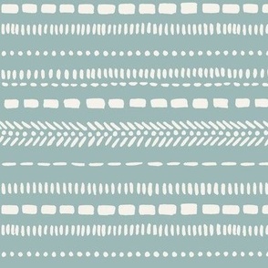 Shell Detail Stripe_Seafoam