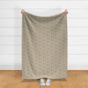 eroded checkerboard check taupe and champagne beige | small