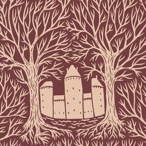 Beersel castle pattern