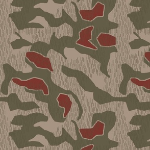 German BGS Sumpfmuster Camouflage Pattern