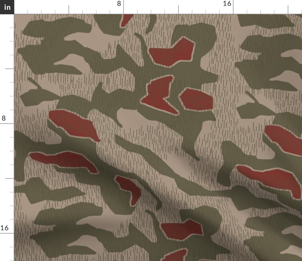 German BGS Sumpfmuster Camouflage Pattern