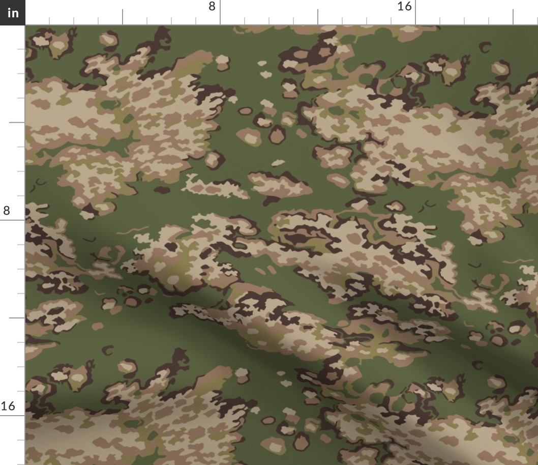 Partizan Multi-terrain Camouflage Pattern