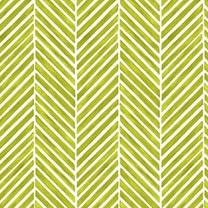 bright green textured herringbone