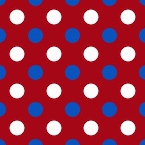 Patriotic Polka Dot #2