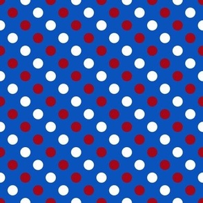 Patriotic Polka Dot #6