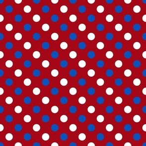 Patriotic Polka Dot #7