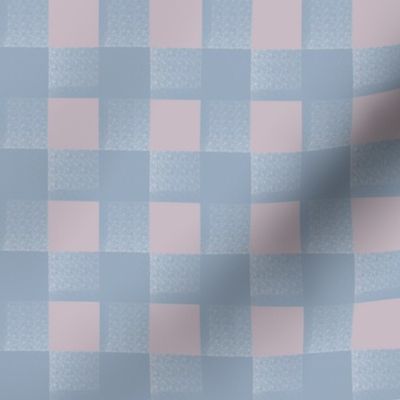 Blue and Grey Check 1"