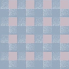 Blue and Grey Check 1"