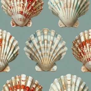 Nantucket Scallop Shells
