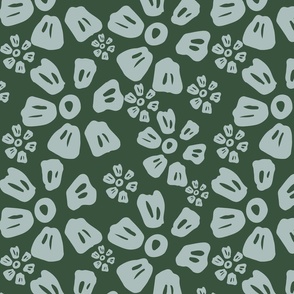 Frogs-Flower-1-Forest-Green-Large