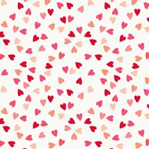 Peachy Hearts - Valentine - Small