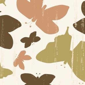 Textured butterflies