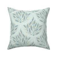 Soothing Aqua Botanical Scallop (M)