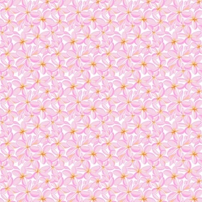 ExtraMini- Pink Plumerias