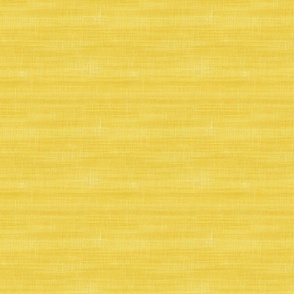 Bright yellow linen canvas te
