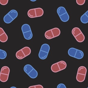 Red pill - Blue pill - Medium scale