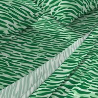 New Zebra Stripe Green