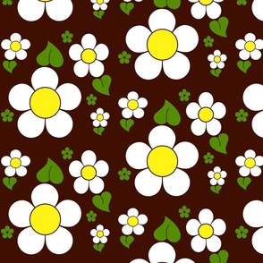 Large Mod Daisy Flower Power