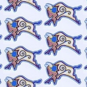 Beadwork Buffalo Pattern - Small
