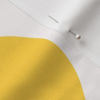 Lemon Yellow Wavy Modern Stripe