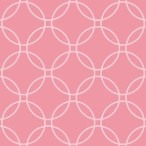 Rose Pink Trellis