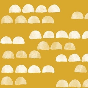 Foothills // Mustard Yellow // Freehand Coordinating Patterns // 