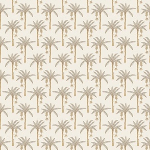 Banana Trees - Small - Grey, Yellow, Cream