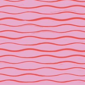 L | Waves | pink
