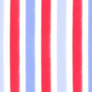 Red White and Blue Patriotic 4th July Chunky Stripe, Candy Stripe, Swim, Preppy Stripes, Grand Millennial PF150o
