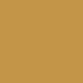 Tussock Yellow  Solid Fabric - #c29549