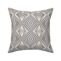 Elegant geometric pattern.  Light grey-beige ornament.
