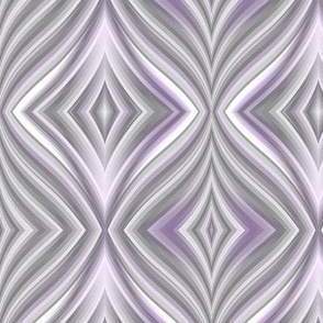 Elegant geometric pattern. Light gray-purple ornament.