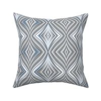 Elegant geometric pattern. Light gray-blue ornament. 