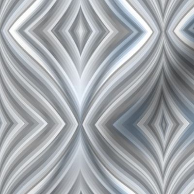 Elegant geometric pattern. Light gray-blue ornament. 