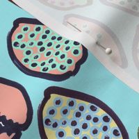 pop cowrie shells on tile small