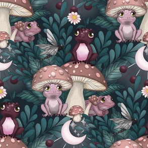 Frogs & Mushrooms moonlight party