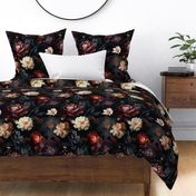 Dramatic Dark Floral romantic gothic moody flower dark and romantic gothic revival moody Victorian florals