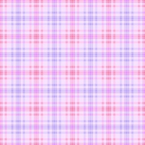 lilac pink plaid checkered pattern