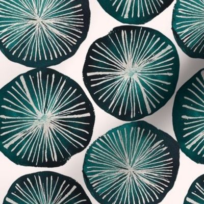 Nautical Stars // Teal Green